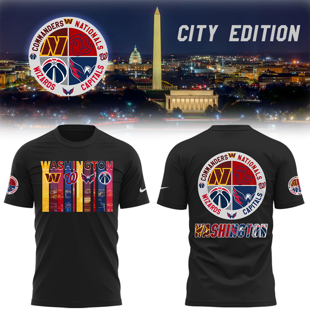 Washington Nationals City Edition T-Shirt Baseball Coach Gift Ideas Oregontrailrvpk Shirt