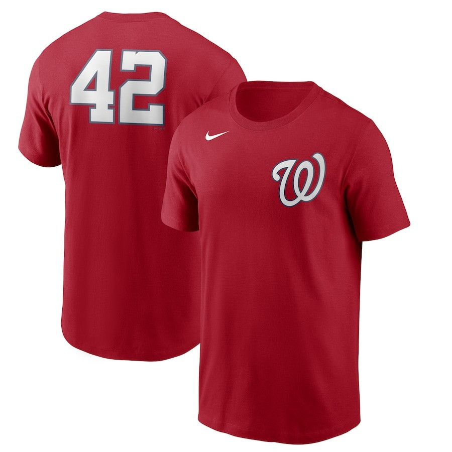 Washington Nationals Jackie Robinson Day T-Shirt Team 42 Shirt Baseball Oregontrailrvpk Shirt