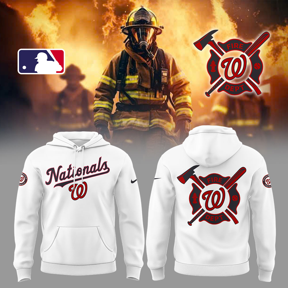 Washington Nationals x Firefighter Appreciation Night Hoodie