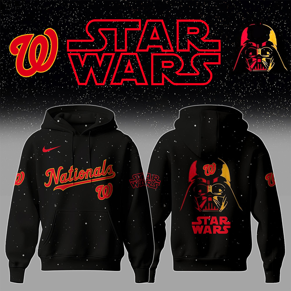 Washington Nationals x Star Wars Night Hoodie Baseball Enthusiast Gifts