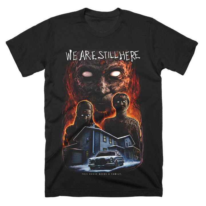 We Are Still Here This House Needs A Family T-Shirt Oregontrailrvpk Shirt