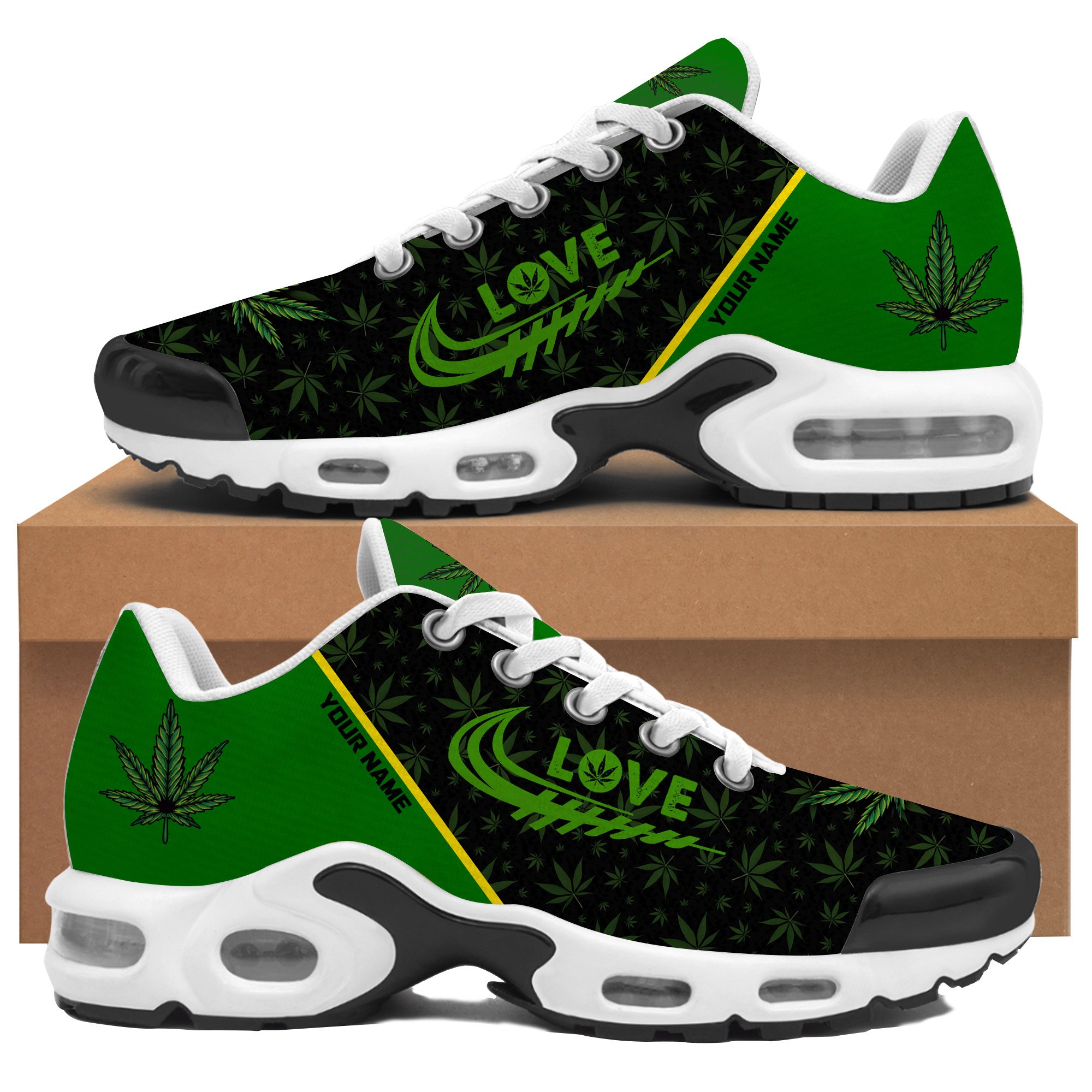 Weed Air Max Plus Shoes Sneakers For Men And Women