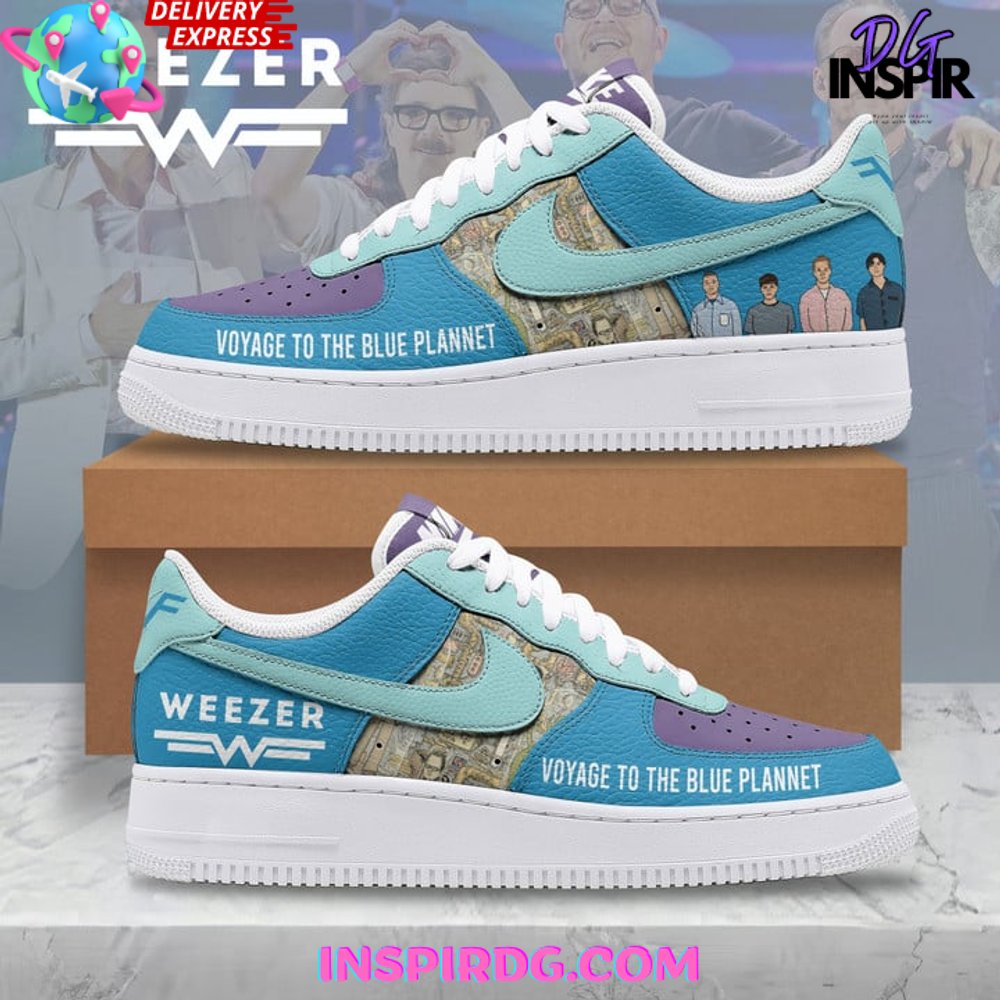 Weezer Blue Limited Edition Air Force 1