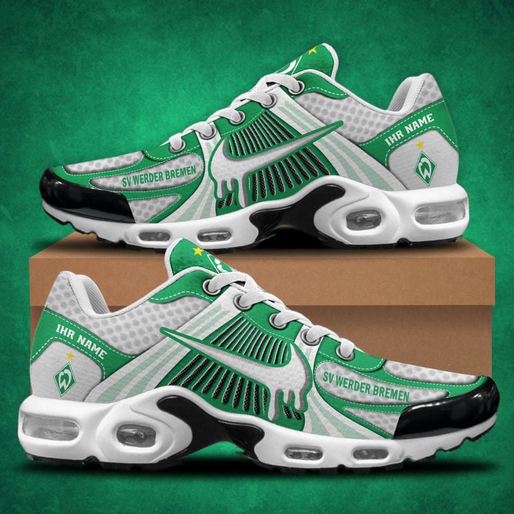 Werder Bremen Air Max Plus Shoes Sneakers For Men And Women