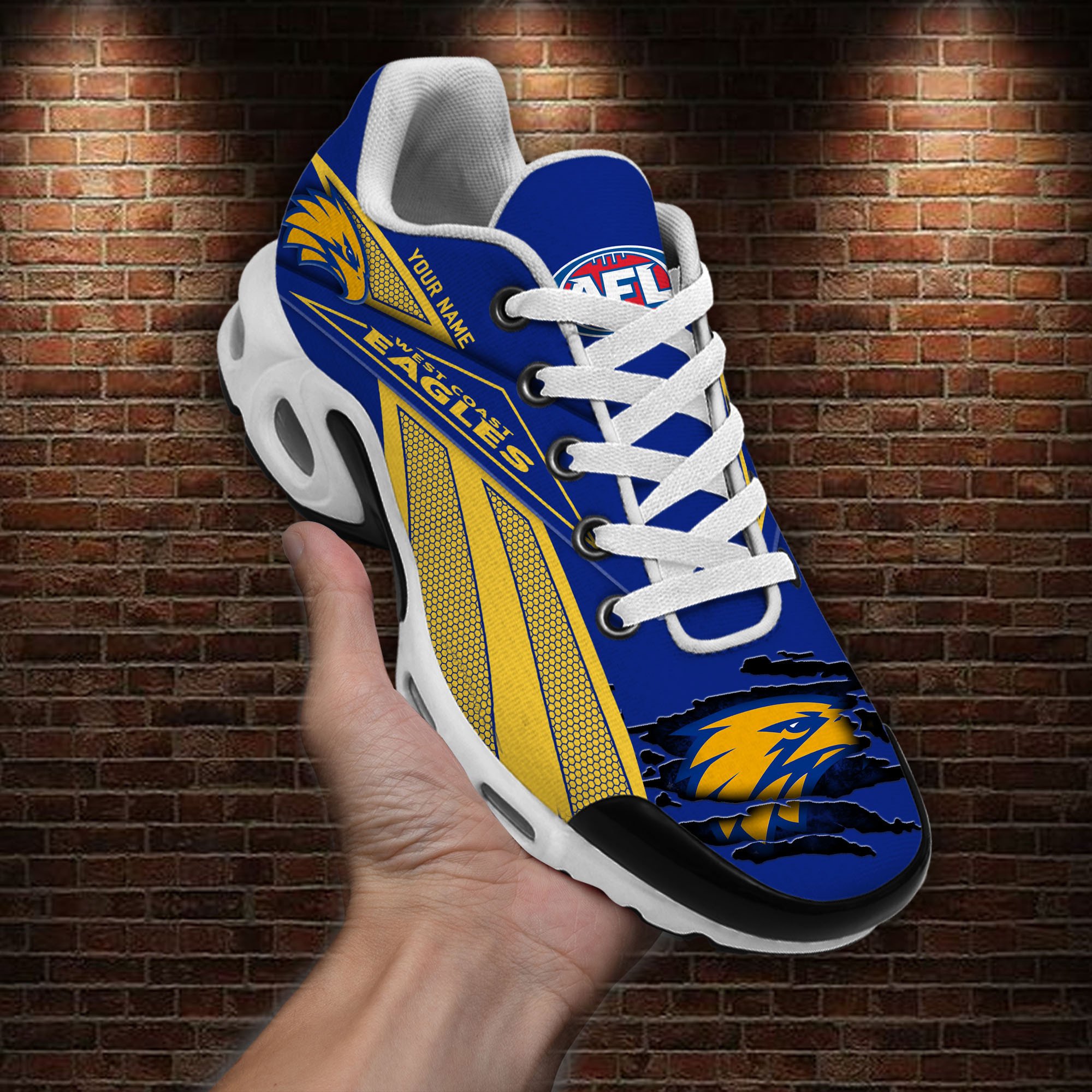 West Coast Eagles Air Max Plus Shoes Sneakers For Men And Women