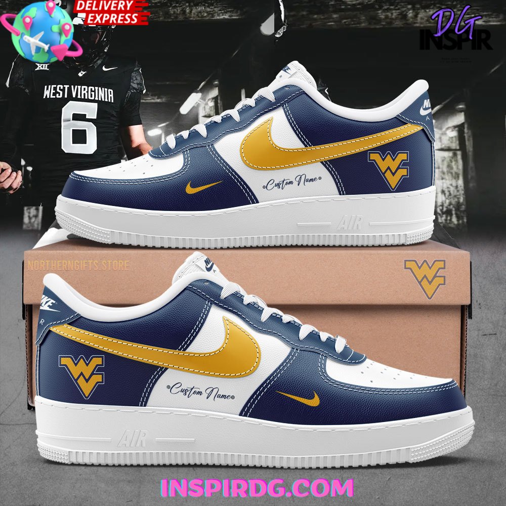 West Virginia Mountaineers Custom Air Force 1