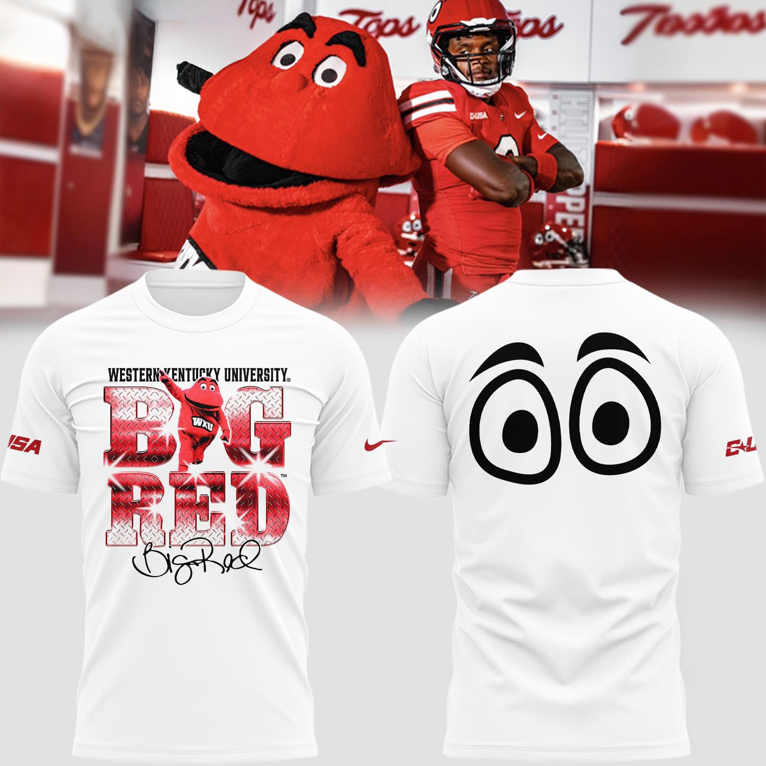 Western Kentucky Hilltoppers Football Big White Shirt Gift Ideas For Football Lovers Oregontrailrvpk Shirt
