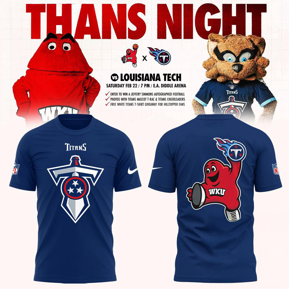 Western Kentucky Hilltoppers Tennessee Titans Night Navy Shirt Football Lover Oregontrailrvpk Shirt