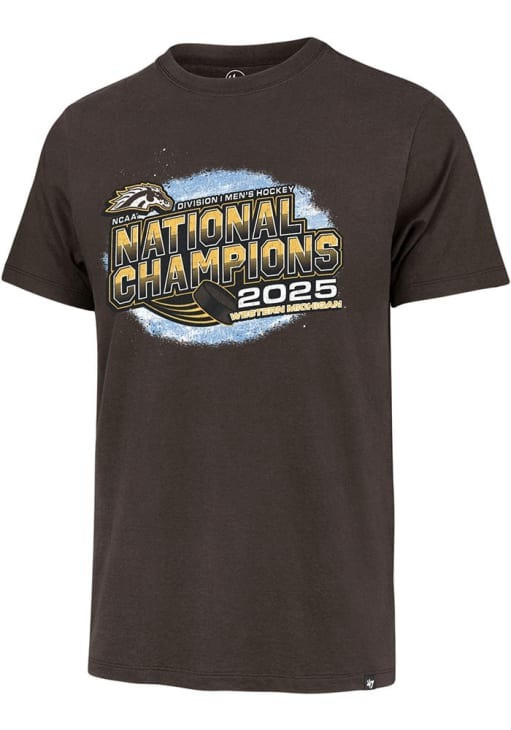 Western Michigan National Championship 2025 Shirt NCAA Ice Hockey Champions Fan Gear Tee Oregontrailrvpk Shirt