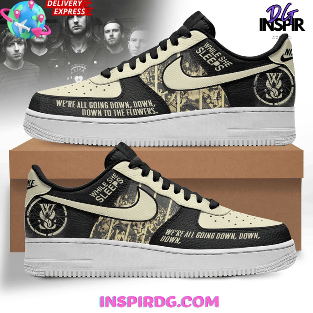 While She Sleeps Band Limited Edition Air Force 1