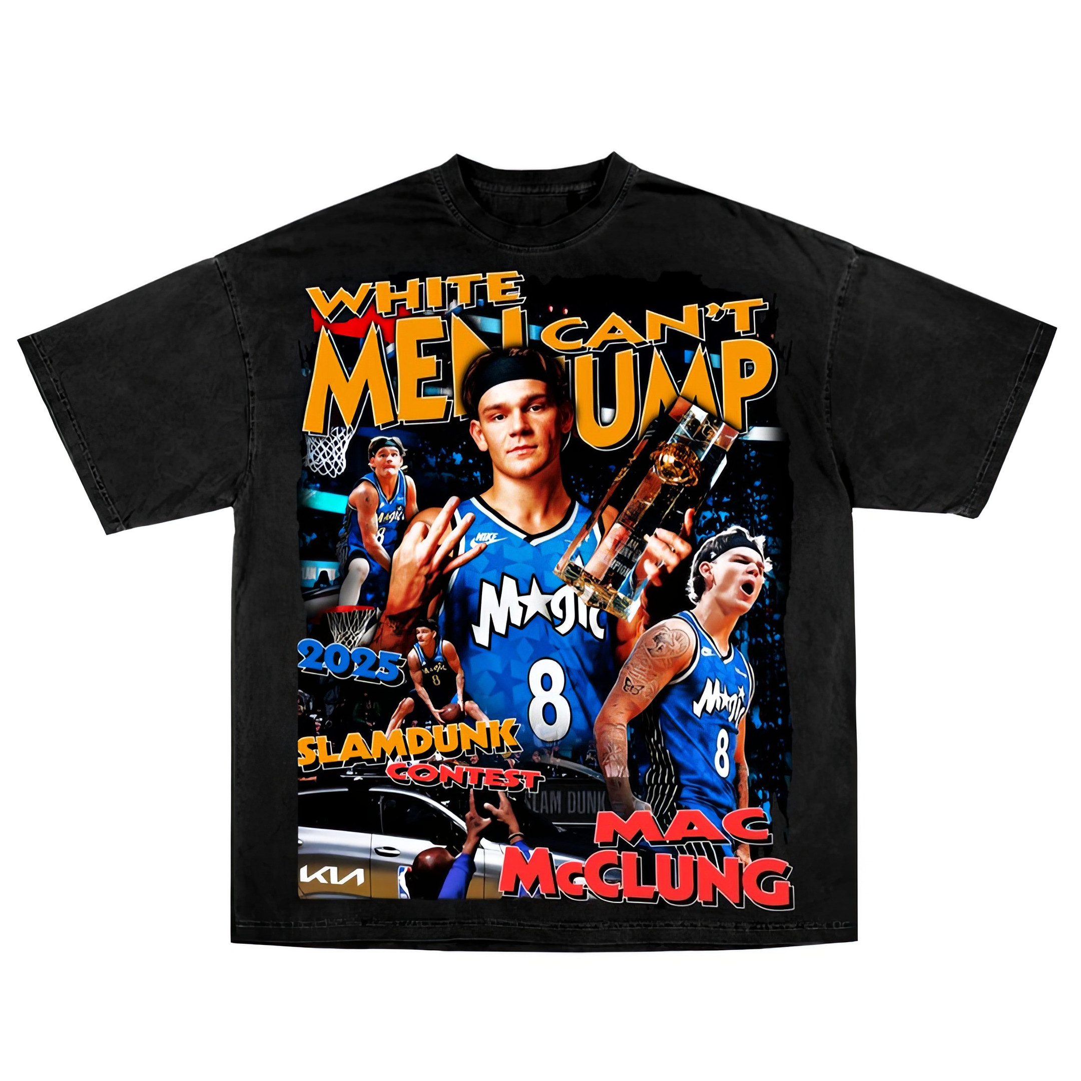 White Men Can't Jump Mac McClung Slam Dunk Contest T-Shirt Oregontrailrvpk Shirt