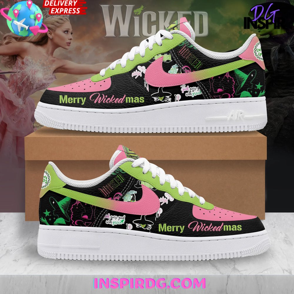 Wicked Merry Christmas Limited Edition Air Force 1