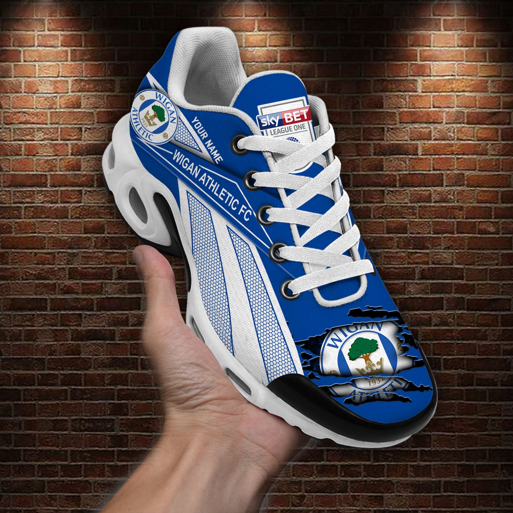 Wigan Athletic Air Max Plus Shoes Sneakers For Men And Women