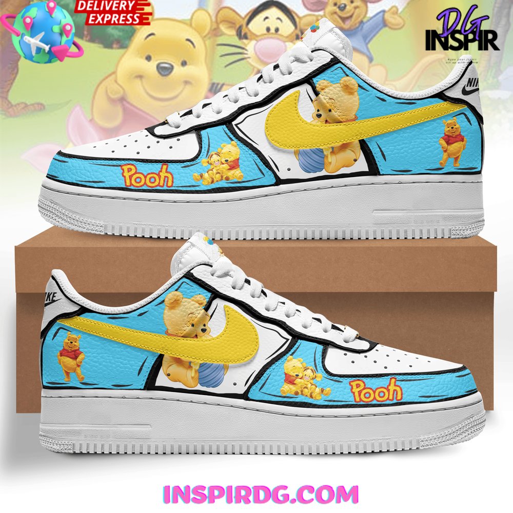 Winnie Pooh Bear Disney Limited Edition Air Force 1