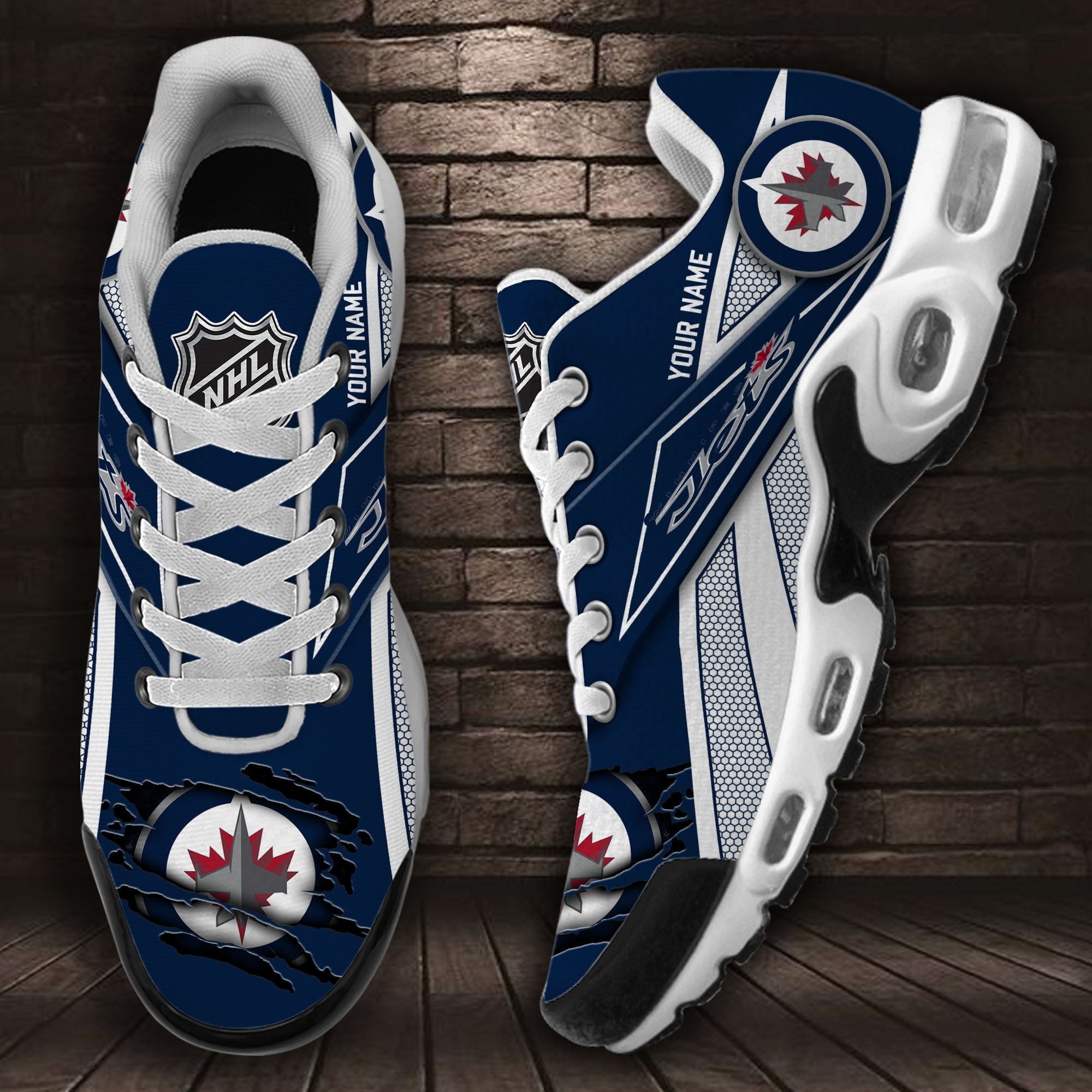 Winnipeg Jets Air Max Plus Shoes Sneakers For Men And Women