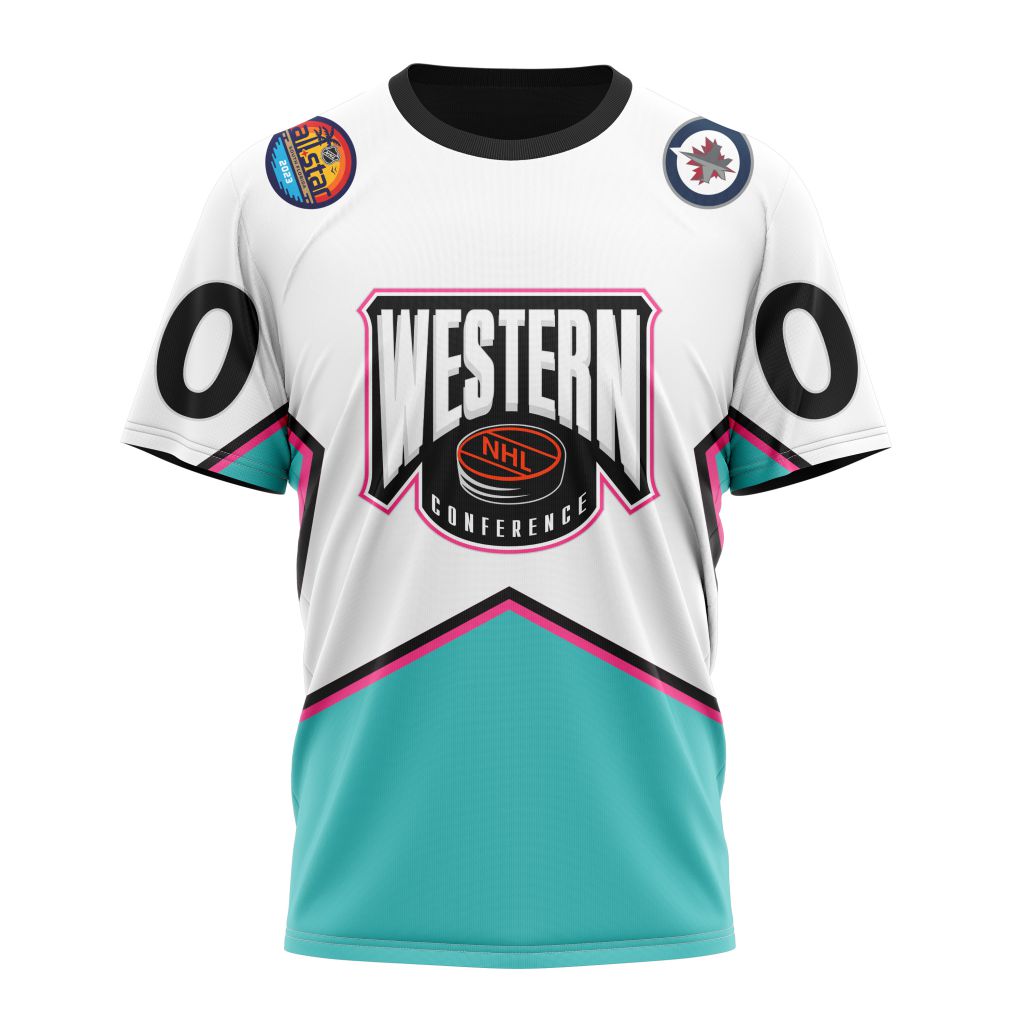 Winnipeg Jets All-Star Western Conference 2023 Personalized Name And Number T-Shirt Oregontrailrvpk Shirt