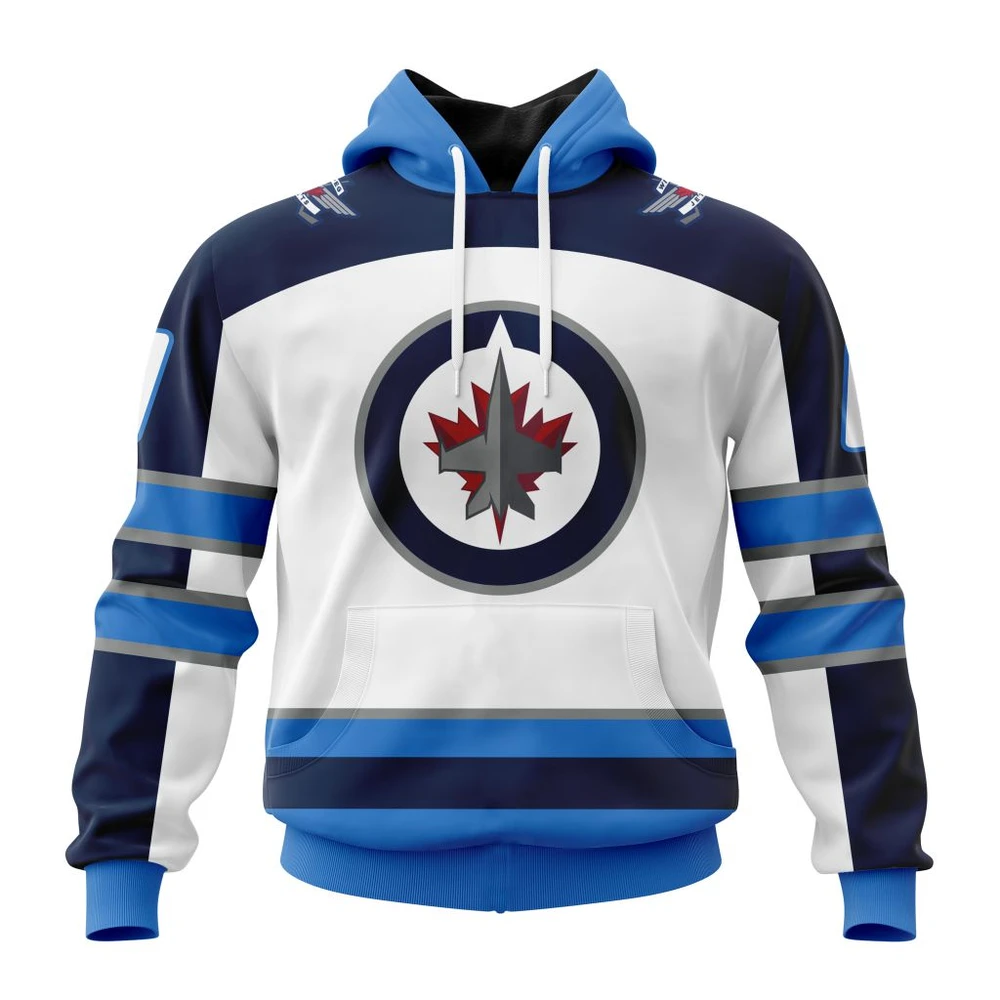 Winnipeg Jets Away Kits All Over Print Hoodie Style 64444