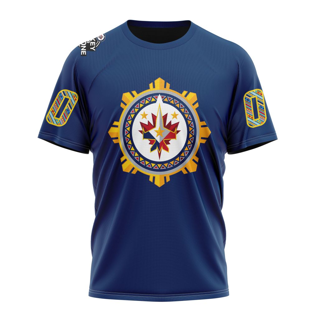 Winnipeg Jets Filipino Heritage 2022 Personalized Name And Number T-Shirt Oregontrailrvpk Shirt