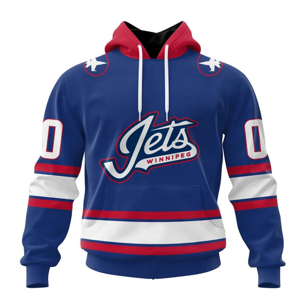 Winnipeg Jets Personalized Alternate Concepts Kits All Over Print Hoodie Style 92198