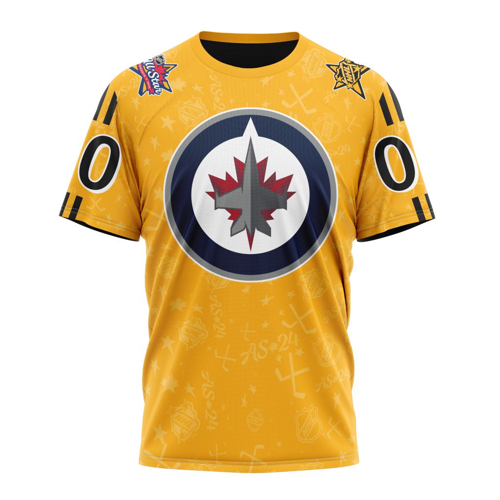 Winnipeg Jets Special 2024 All-Star Game Design 01 Personalized Name And Number T-Shirt Oregontrailrvpk Shirt