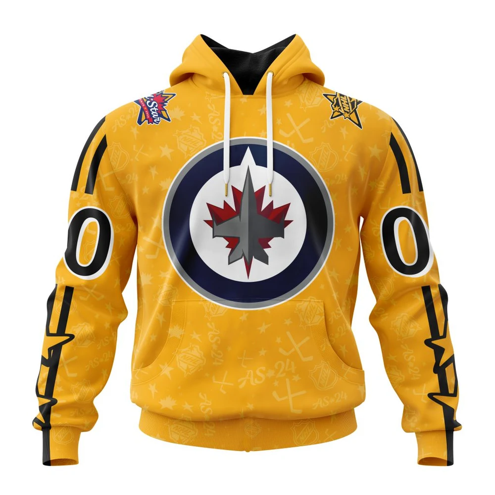 Winnipeg Jets Special All-Star Game Design All Over Print Hoodie Style 96148