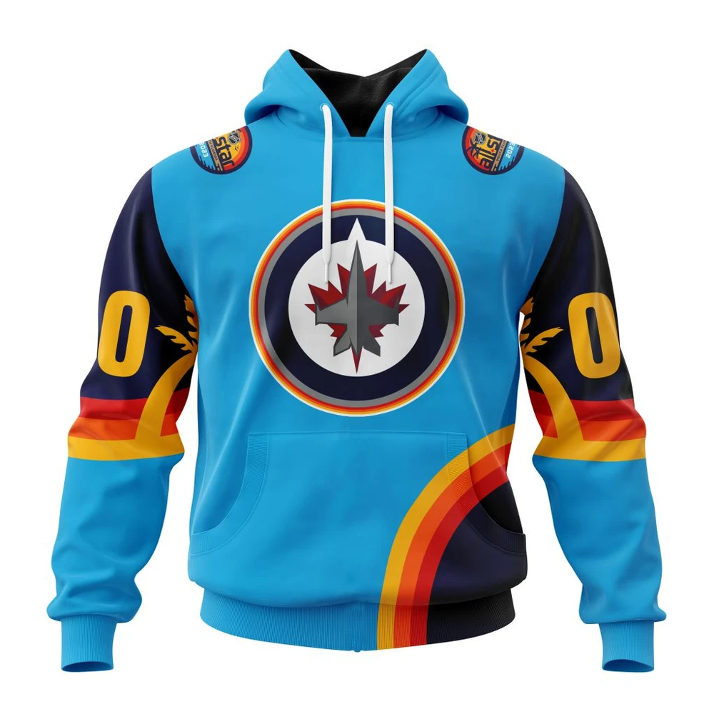 Winnipeg Jets Special All-Star Game Design With Atlantic Ocean All Over Print Hoodie Style 30191