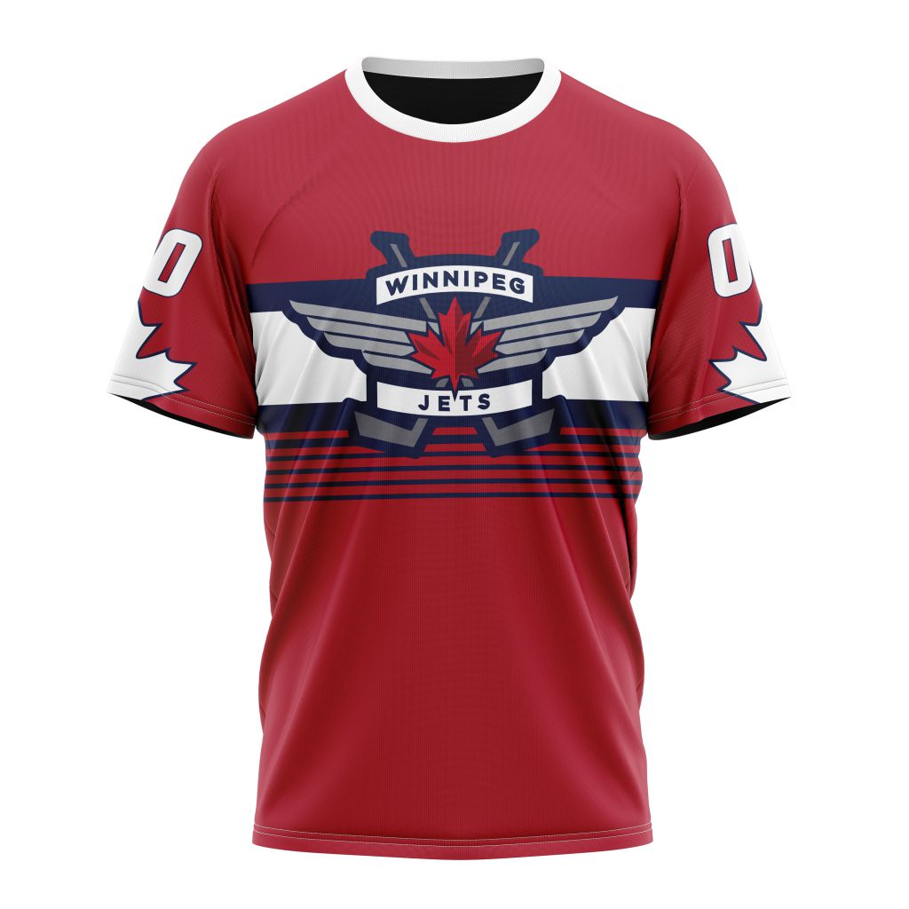 Winnipeg Jets Special Bold Design 02 Personalized Name And Number T-Shirt Oregontrailrvpk Shirt