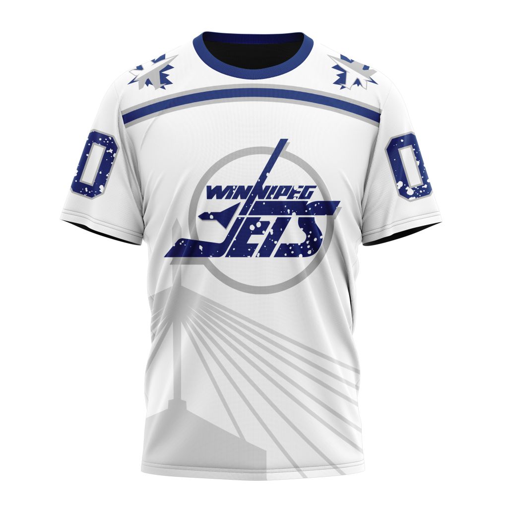 Winnipeg Jets Special City Connect Design 02 Personalized Name And Number T-Shirt Oregontrailrvpk Shirt