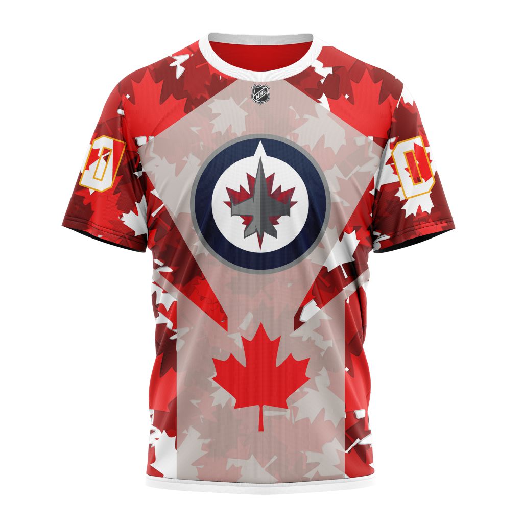 Winnipeg Jets Special Concept For Canaday Day Personalized Name And Number T-Shirt Oregontrailrvpk Shirt