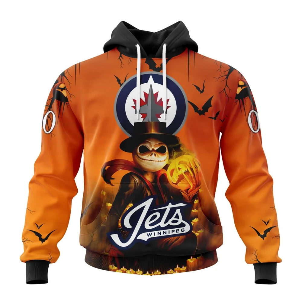 Winnipeg Jets Special Halloween Concepts All Over Print Hoodie Style 49612
