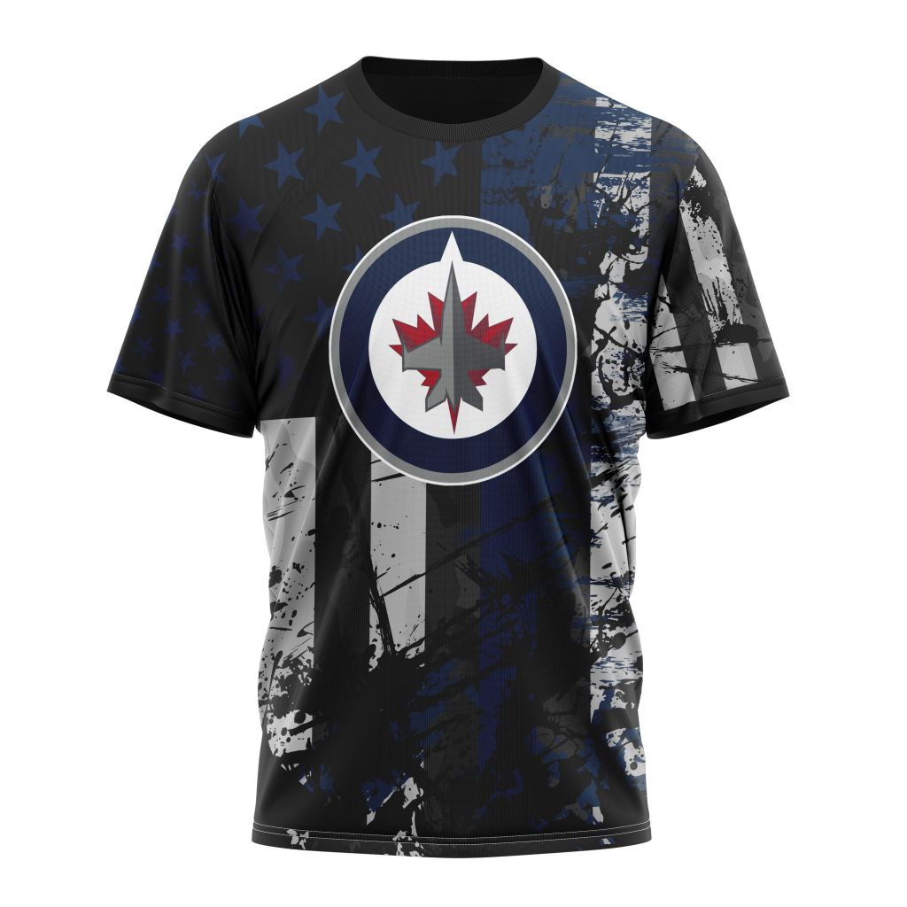 Winnipeg Jets Specialized Jersey For America Personalized Name And Number T-Shirt Oregontrailrvpk Shirt