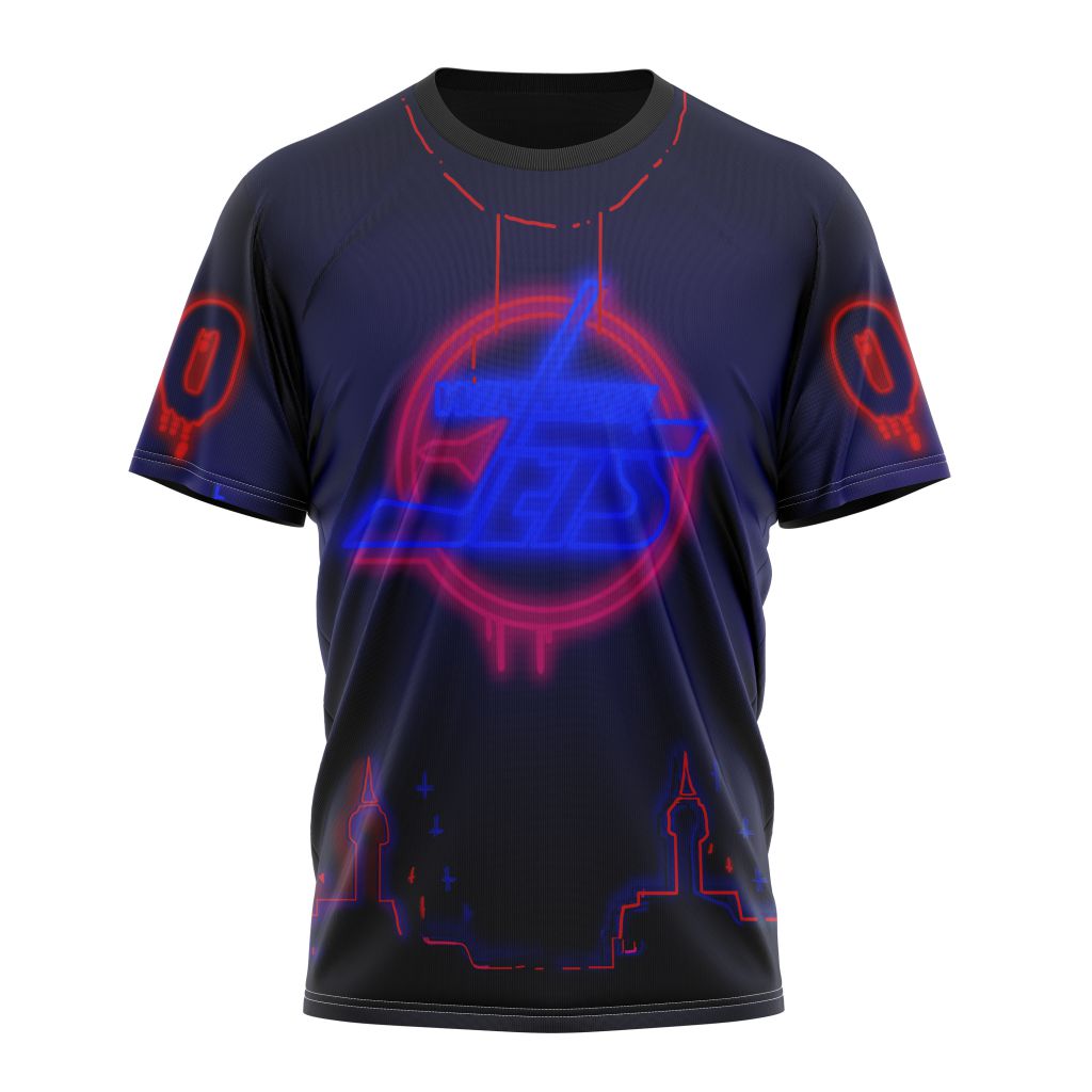Winnipeg Jets Specialized Jersey For Halloween Night Personalized Name And Number T-Shirt Oregontrailrvpk Shirt