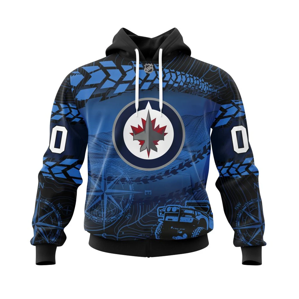Winnipeg Jets Specialized Off Road All Over Print Hoodie Style 89846