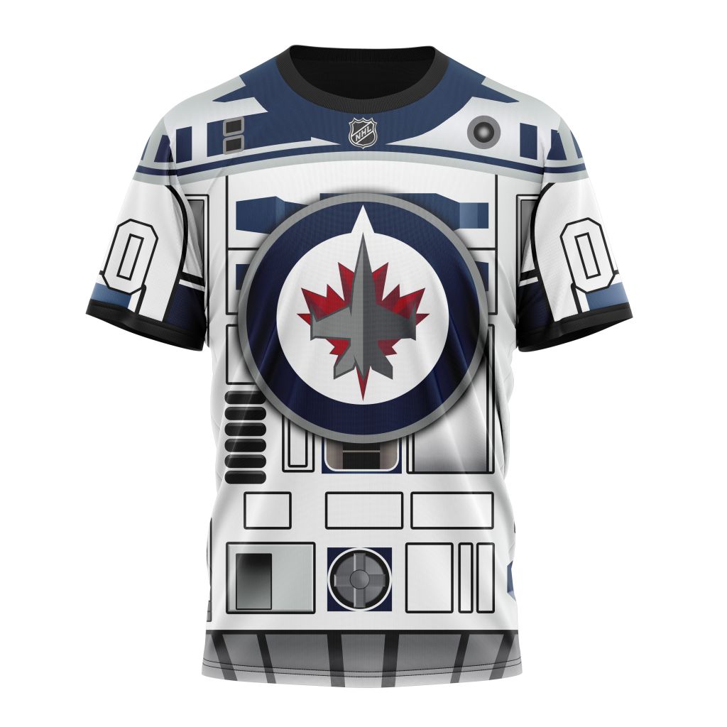 Winnipeg Jets Specialized Star Wars May The 4th Be With You Personalized Name And Number T-Shirt Oregontrailrvpk Shirt