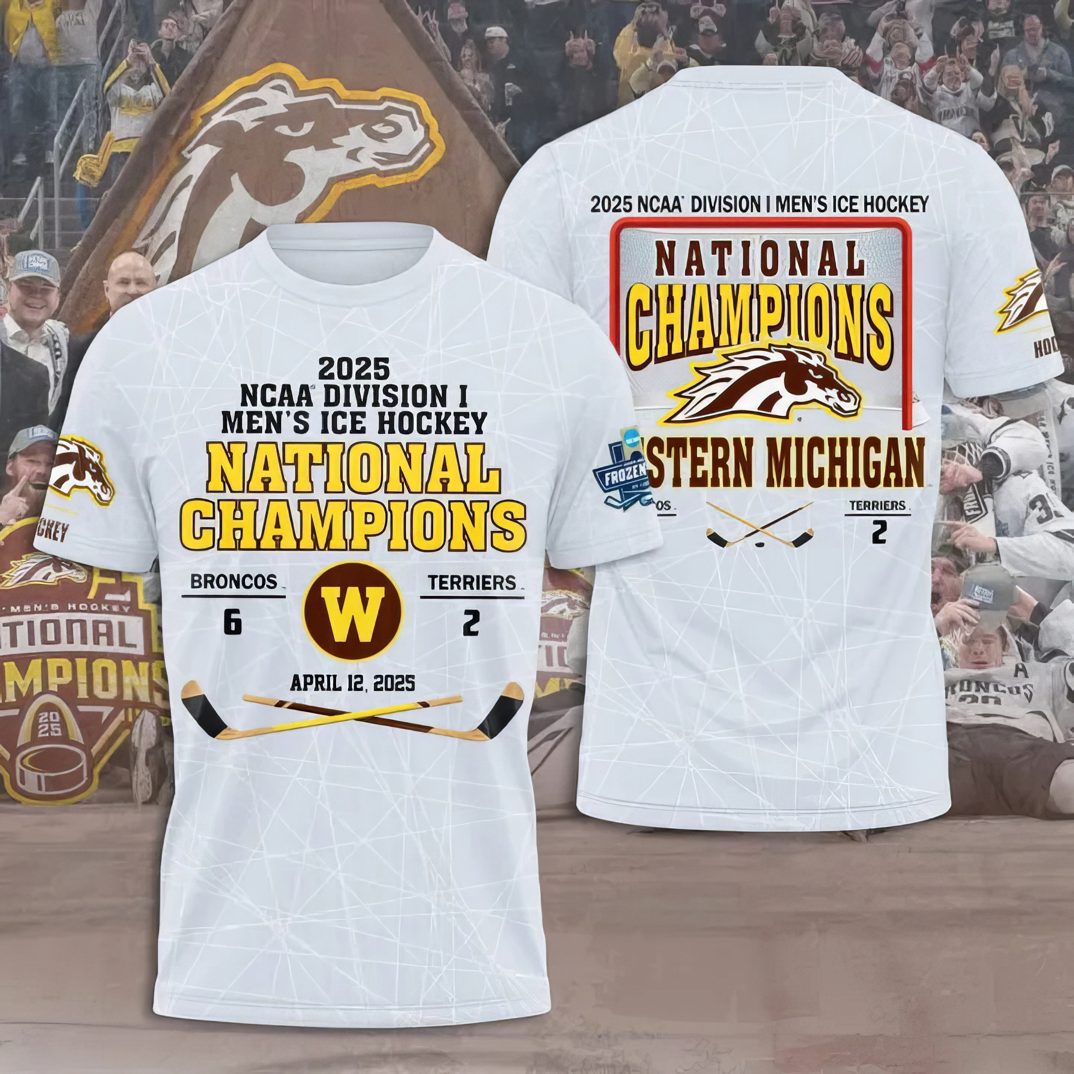 WMU Hockey 2025 National Champion Shirt Gifts For Hockey Enthusiasts Oregontrailrvpk Shirt