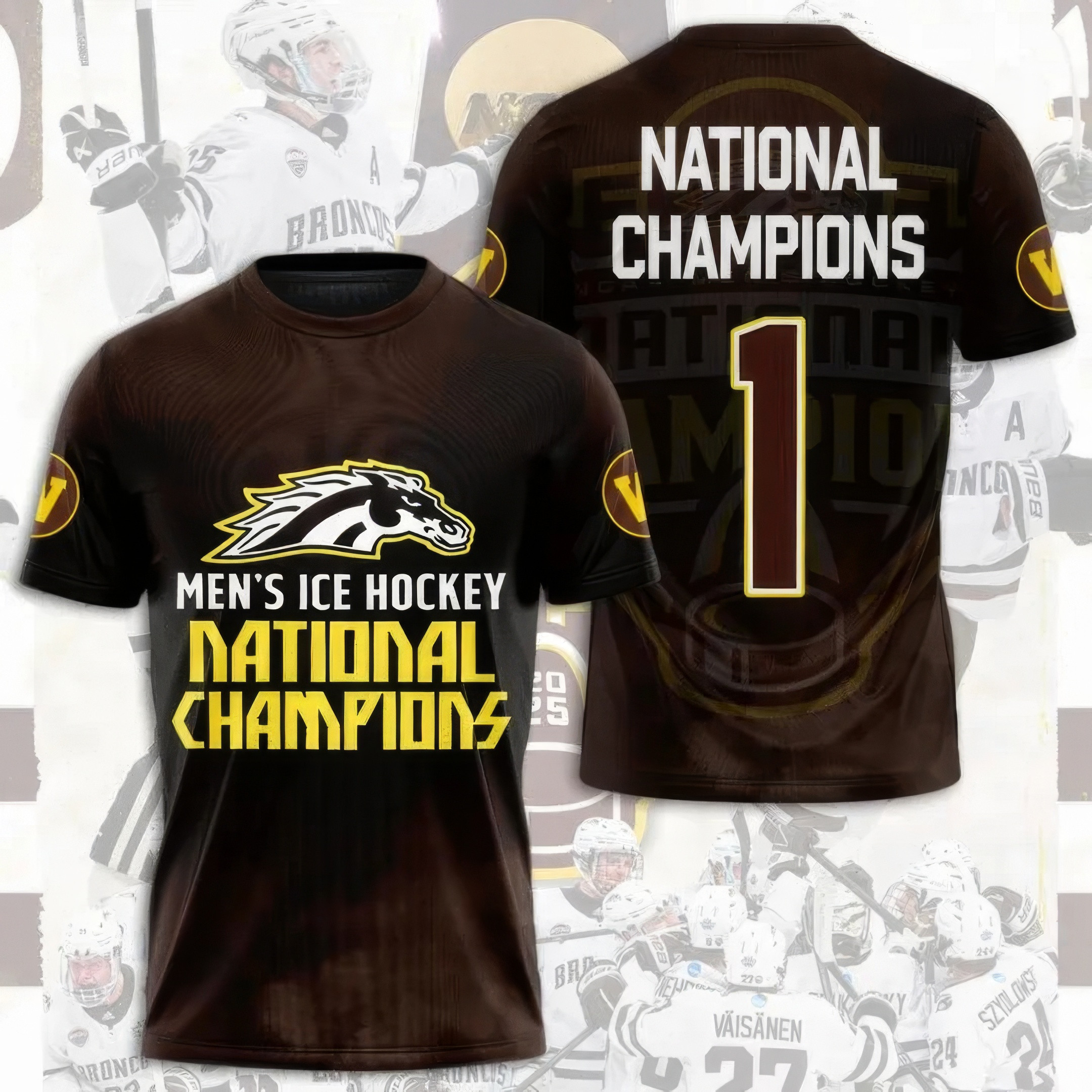 WMU Hockey 2025 National Champion Shirt Gifts For Ice Hockey Fans Oregontrailrvpk Shirt