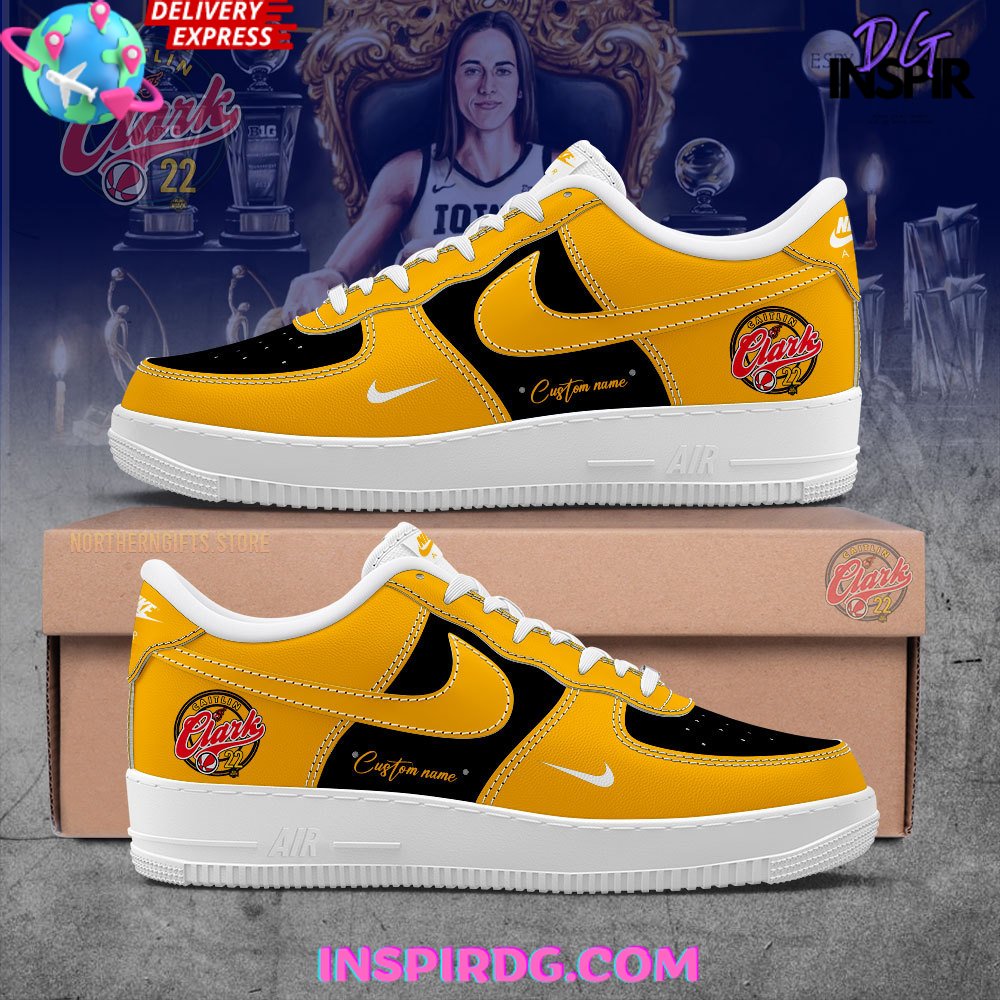 WNBA Caitlin Clark Custom Air Force 1