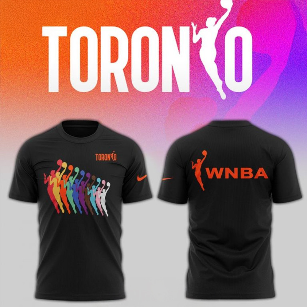 WNBA Toronto New 2025 Black T-Shirt Presents For Basketball Fans Oregontrailrvpk Shirt