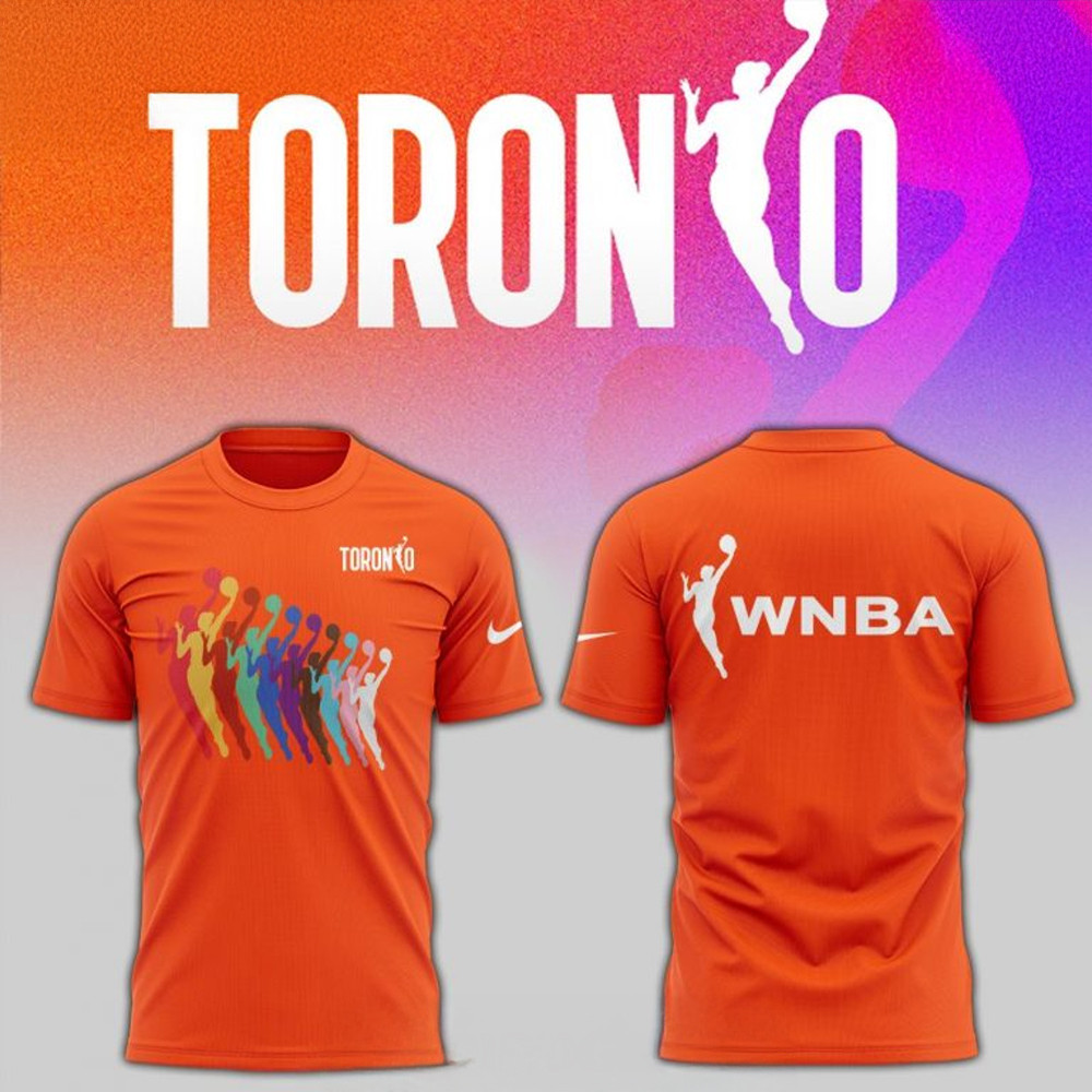 WNBA Toronto New 2025 Orange T-Shirt Basketball Oregontrailrvpk Shirt