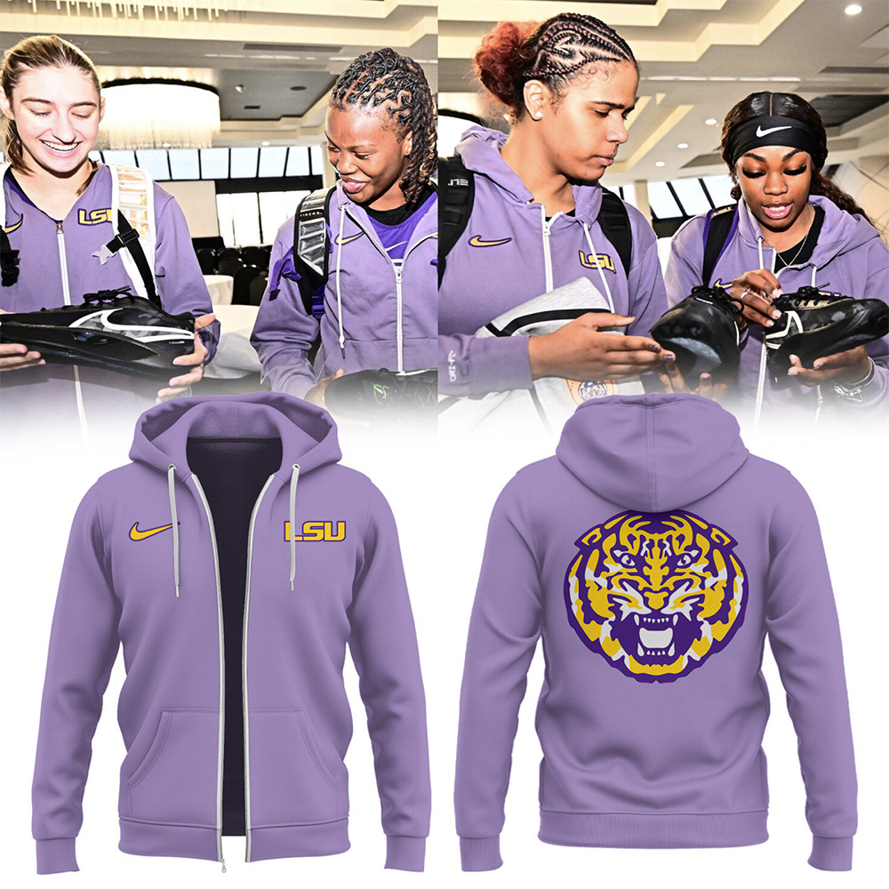Women's Basketball Limited Zip Purple Hoodie
