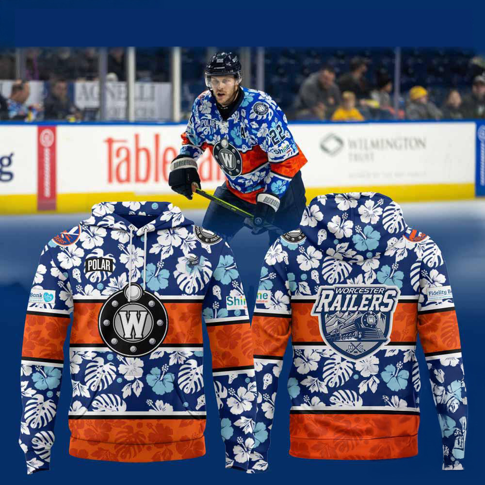 Worcester Railers Mental Health Awareness Specialty Hoodie Gifts For Hockey Fan