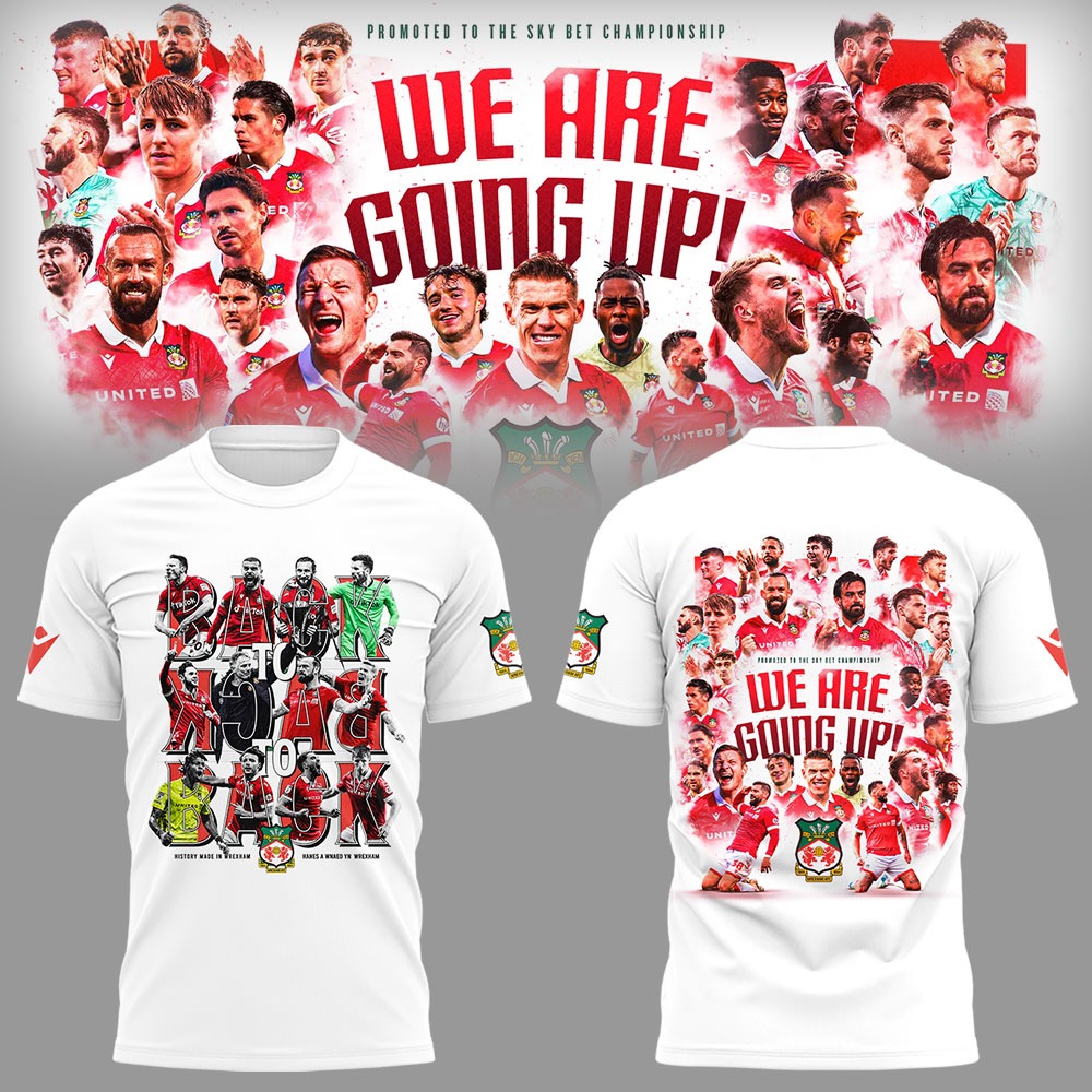 Wrexham AFC x Back To Back To Back Promotions T-Shirt Cool Gifts For Football Players Oregontrailrvpk Shirt