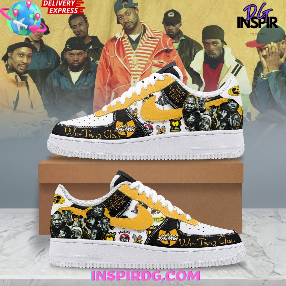 Wu-Tang Clan 2025 Farewell Tour Limited Air Force 1