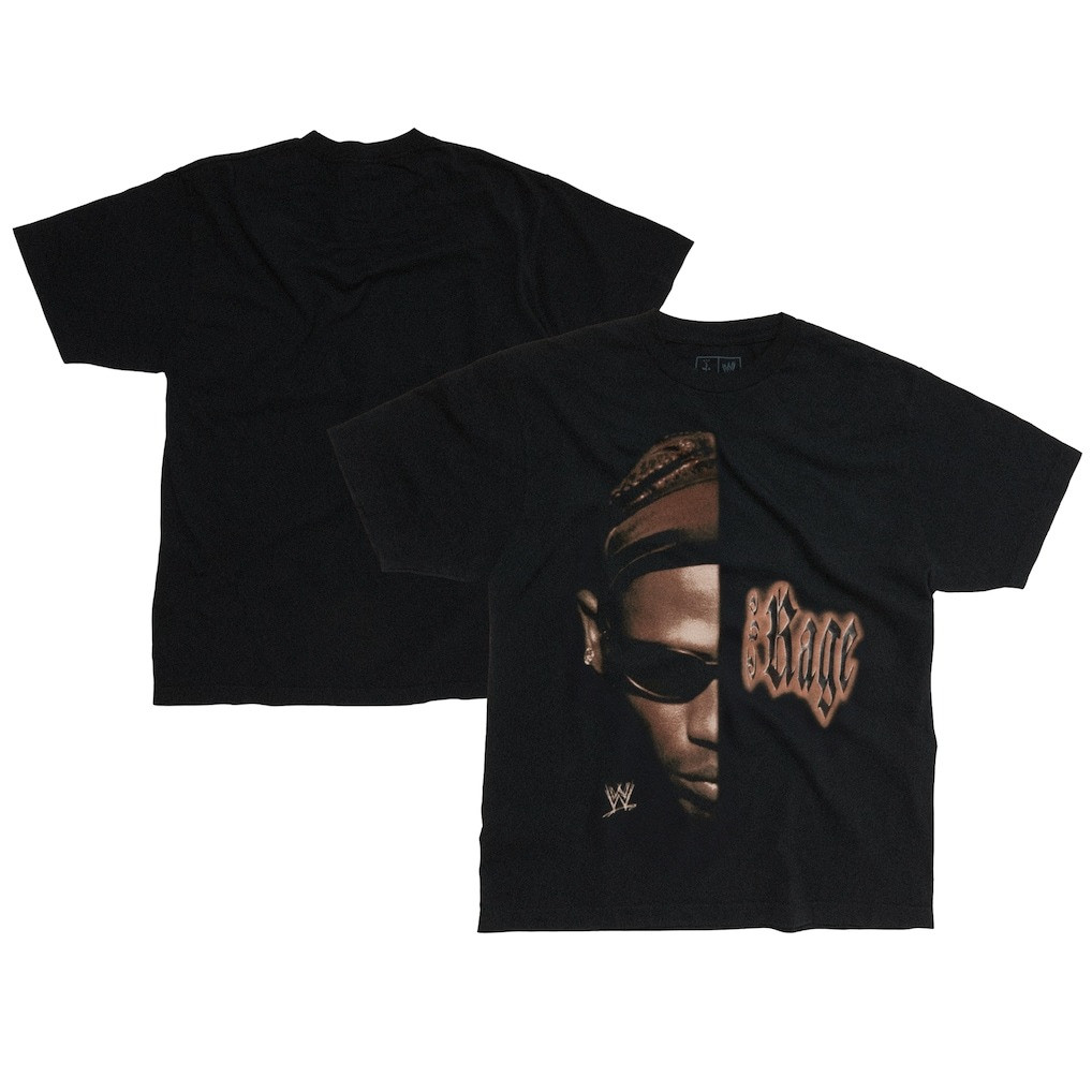 WWE Cactus Jack Merch T-Shirt Travis Scott Wrestlemania Merch CJ X WWE Meet The Rage Shirt Oregontrailrvpk Shirt