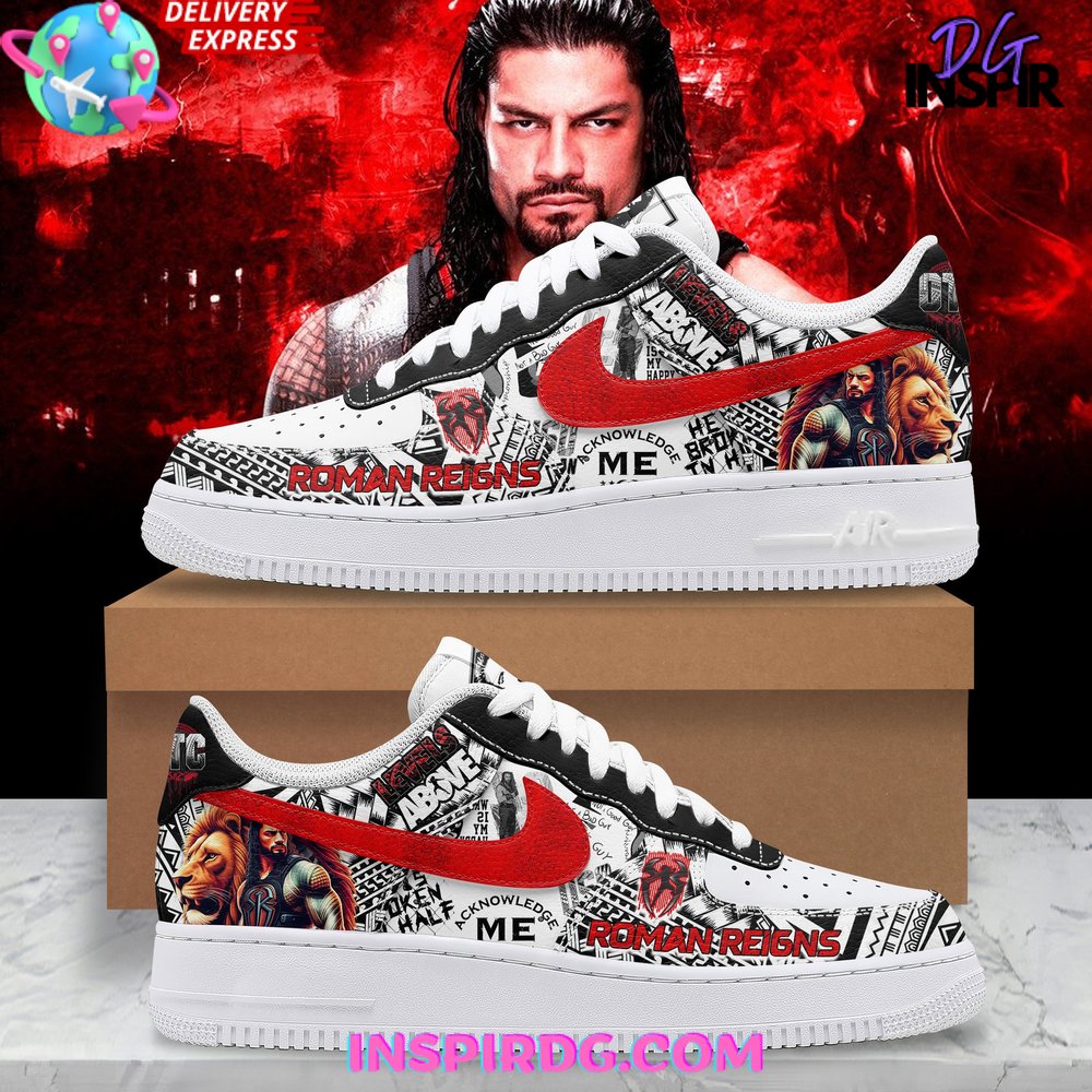 WWE Roman Reigns OTC Limited Edition Air Force 1