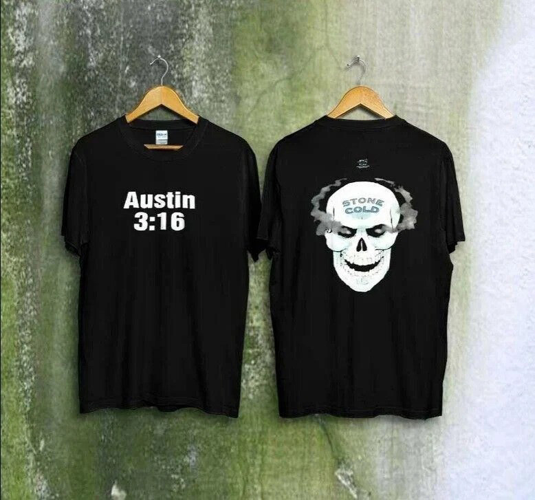 WWF WWE STONE Cold Steve Austin 316 Smoking T-Shirt Oregontrailrvpk Shirt