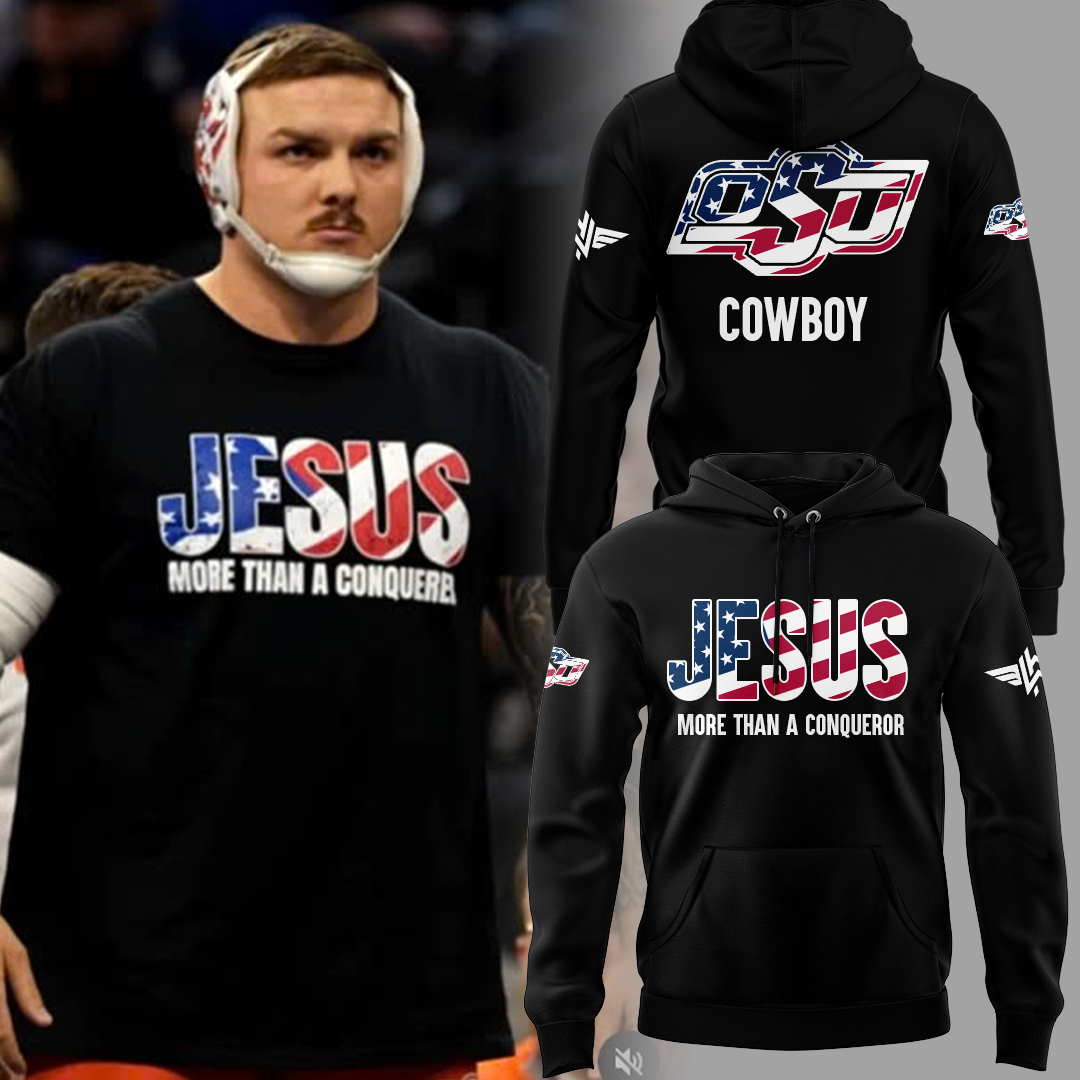 Wyatt Hendrickson JESUS Hoodie Best Presents For Wrestling Fans