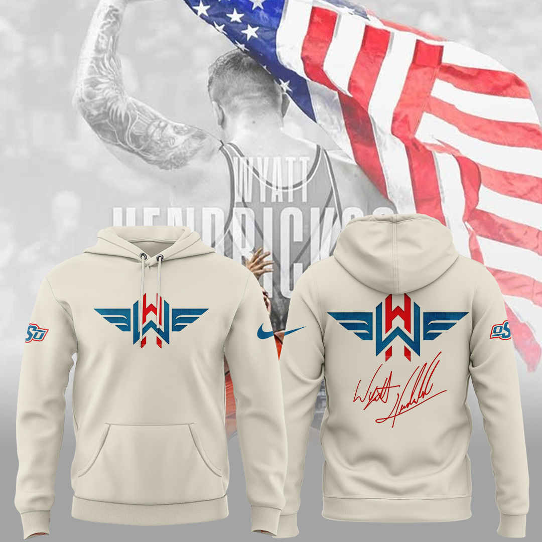 Wyatt Hendrickson New Hoodie Gift Ideas For Wrestling Players