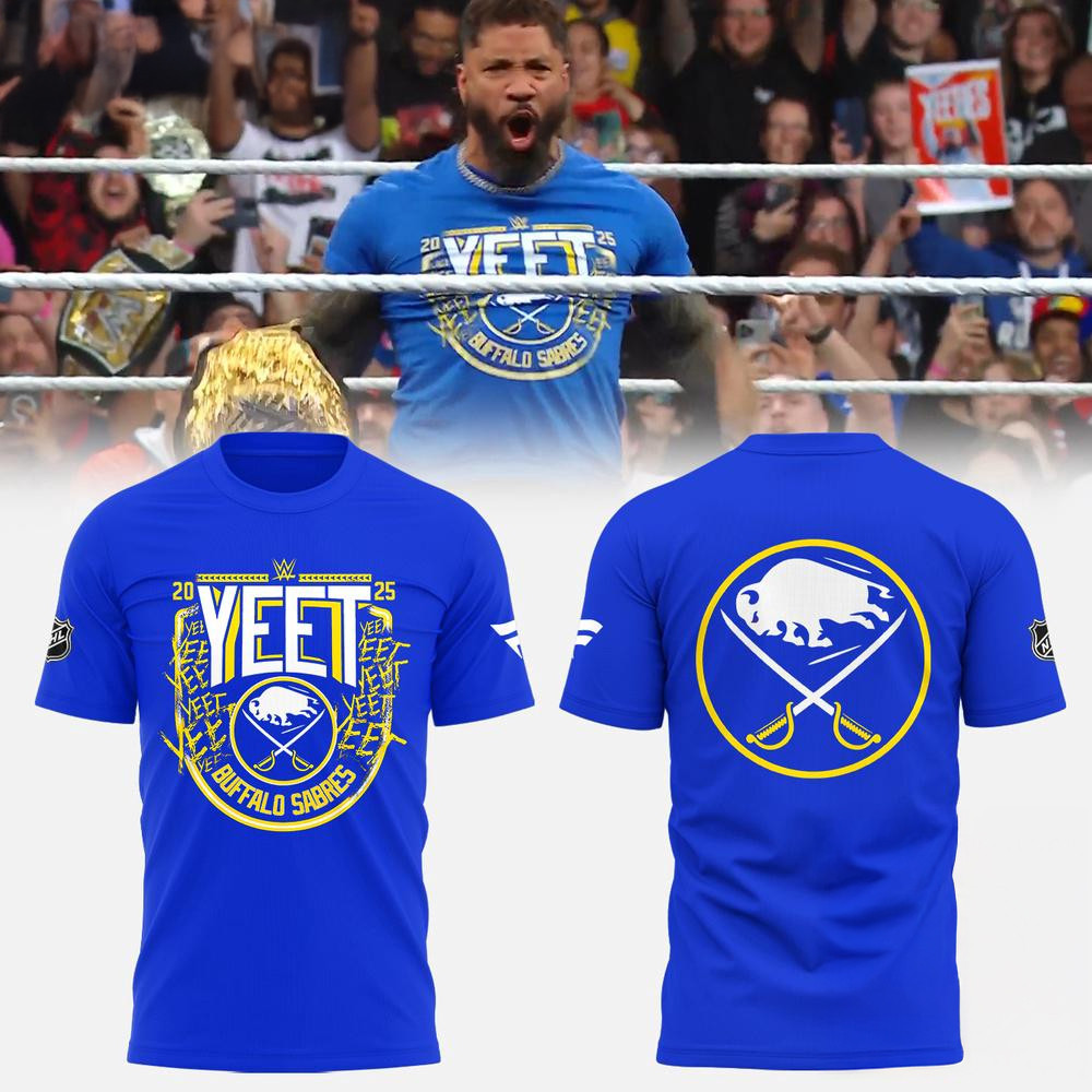 Y.E.E.T x Buffalo Sabres Limited Edition 2025 T-Shirt Ice Hockey Oregontrailrvpk Shirt