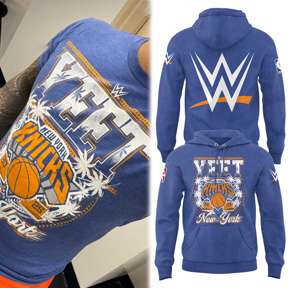 Y.E.E.T x Knicks Hoodie Good Gifts For Basketball Players